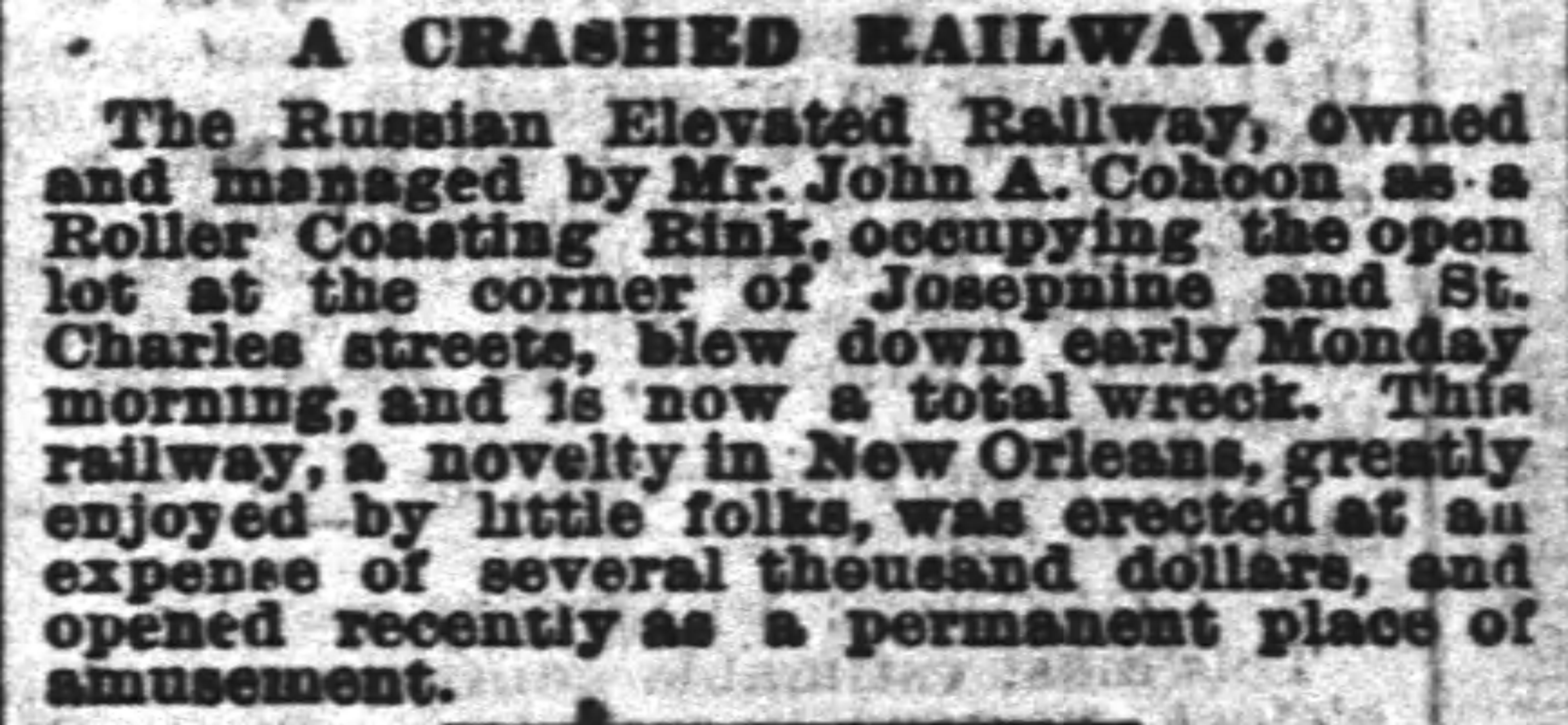1883-11-26 The Daily Picayune [Evening Edition] (p1)