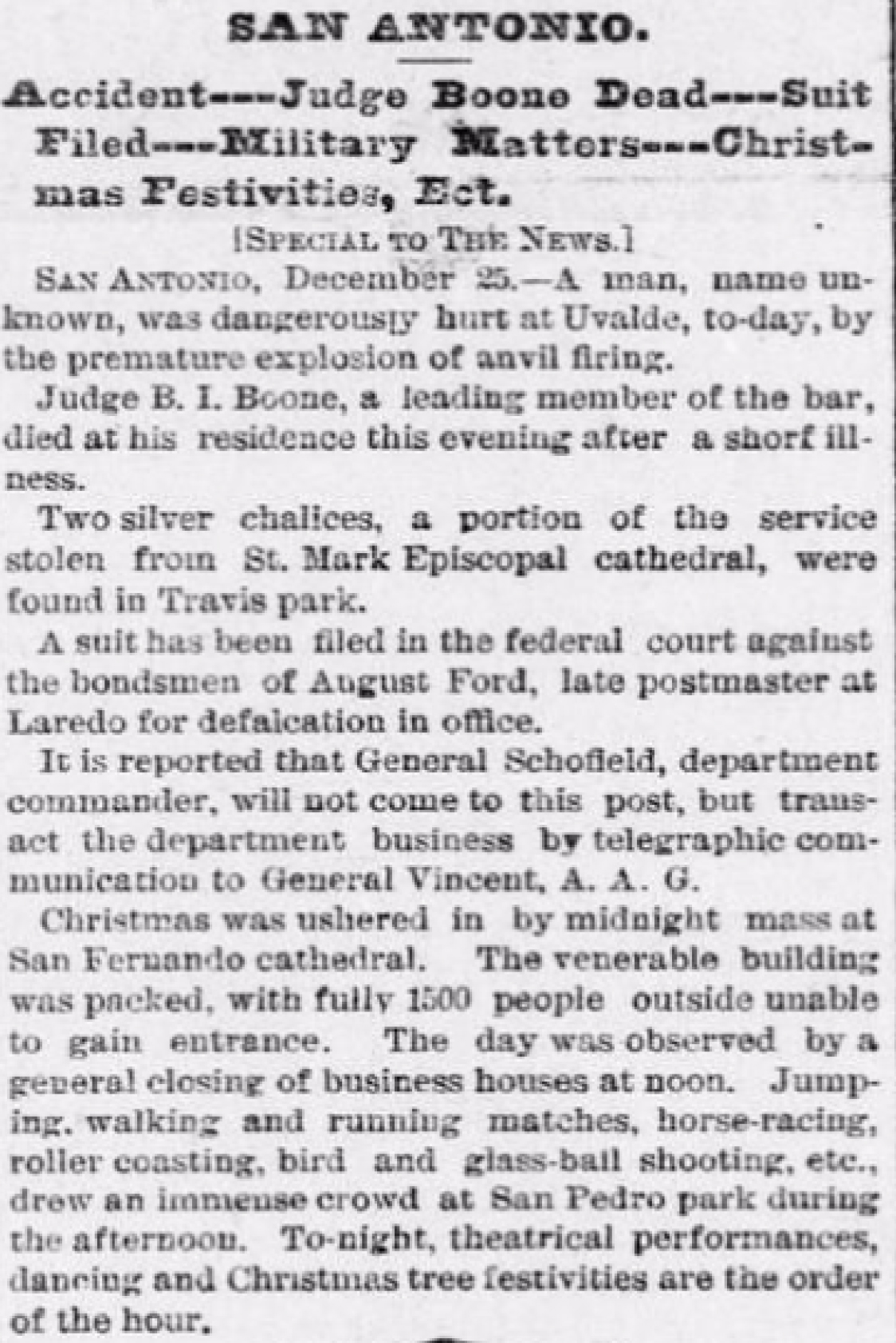 1883-12-26 The Galveston [TX] Daily News (p1)