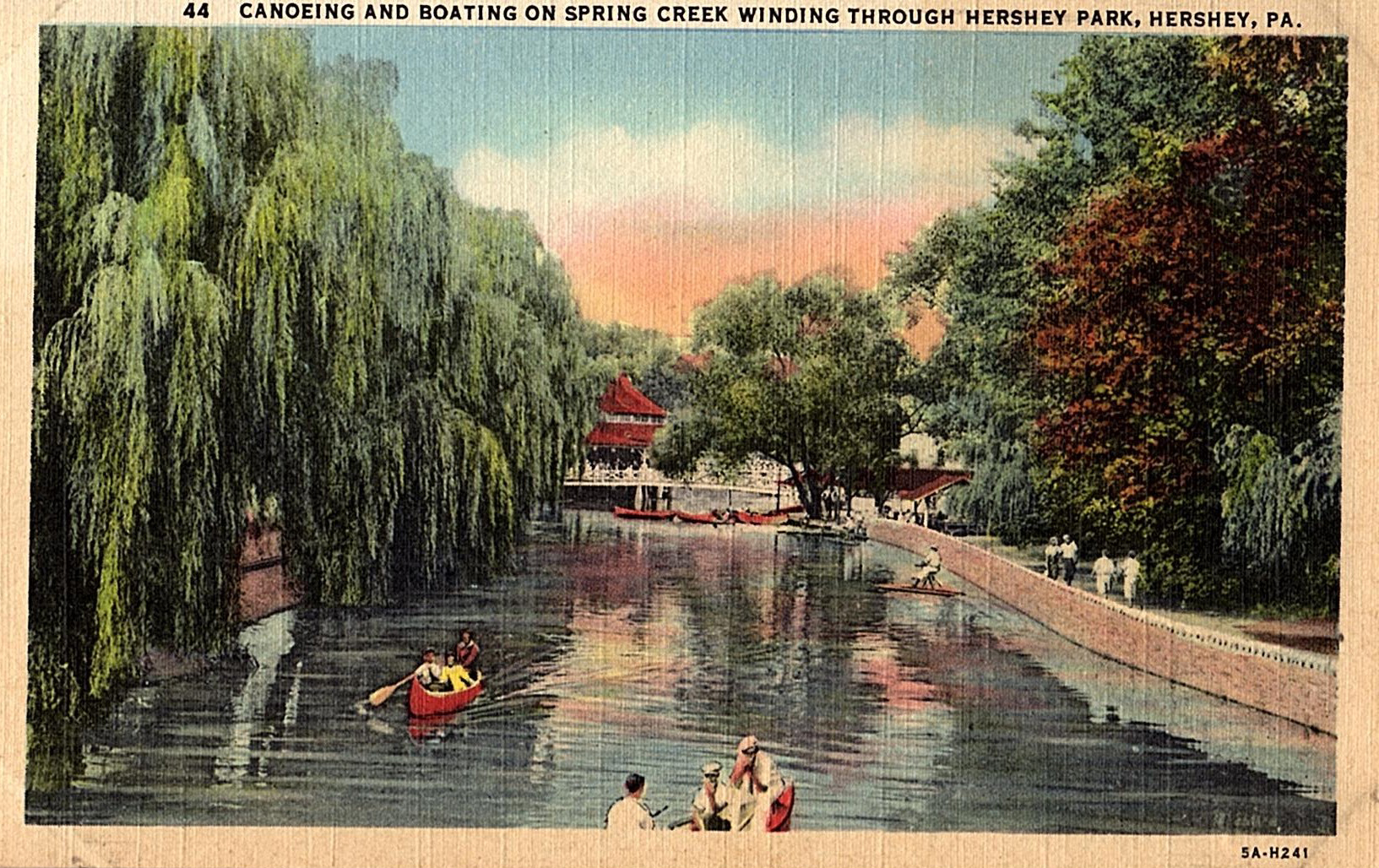 [1935] - 5A-H241 - Canoeing and Boating