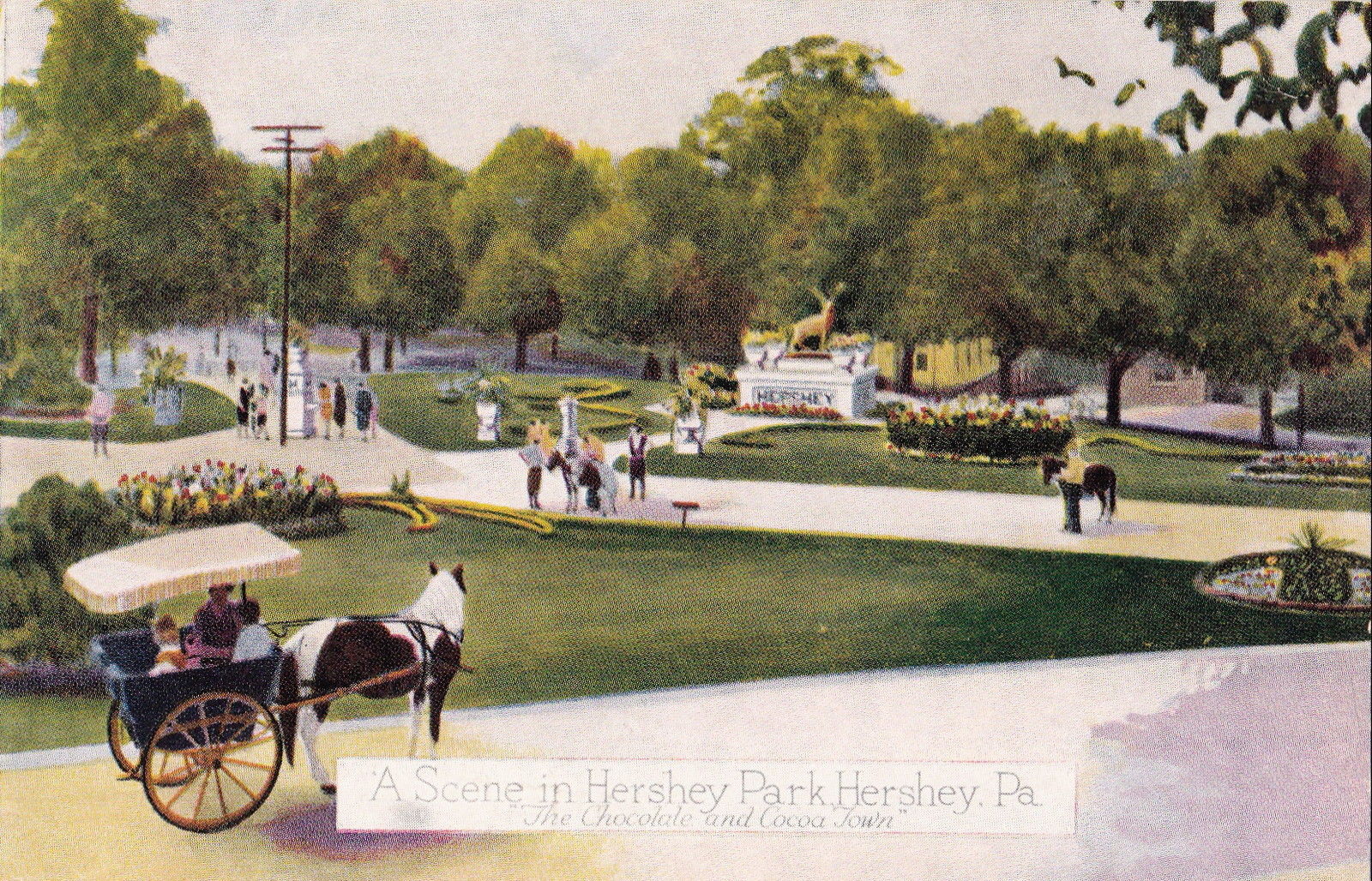1930 ~ Hersheypark main entrance