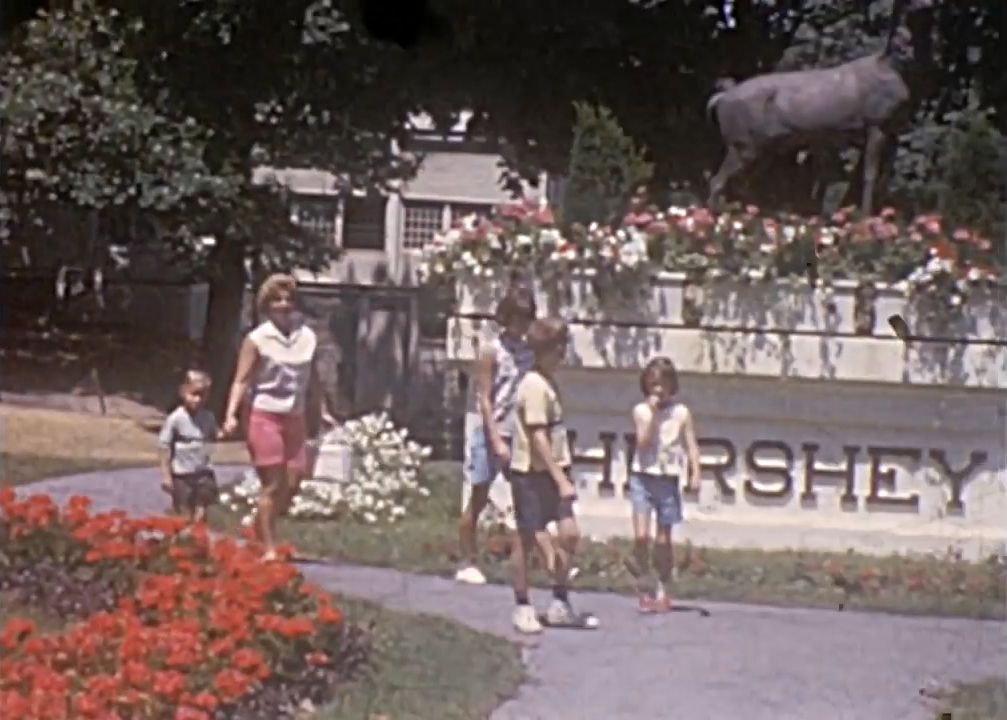 1966 Hersheypark main entrance
