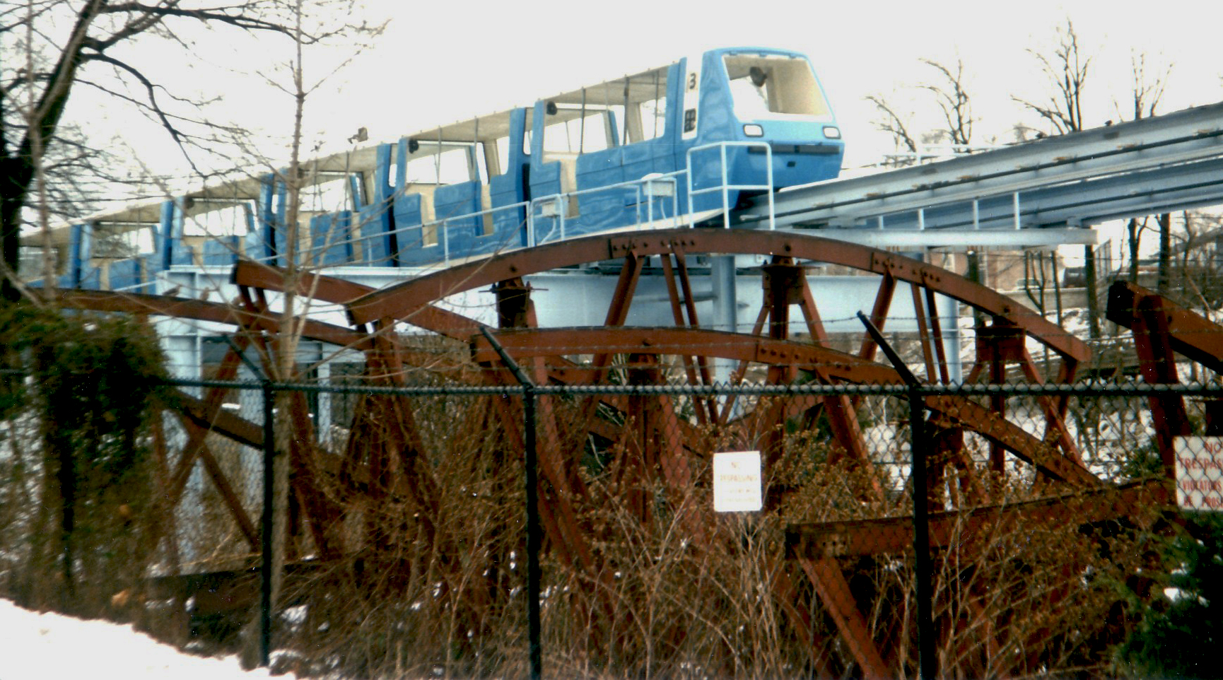 Circa 1984 The Bug scrapped near Monorail [large] [JWGreen].jpg