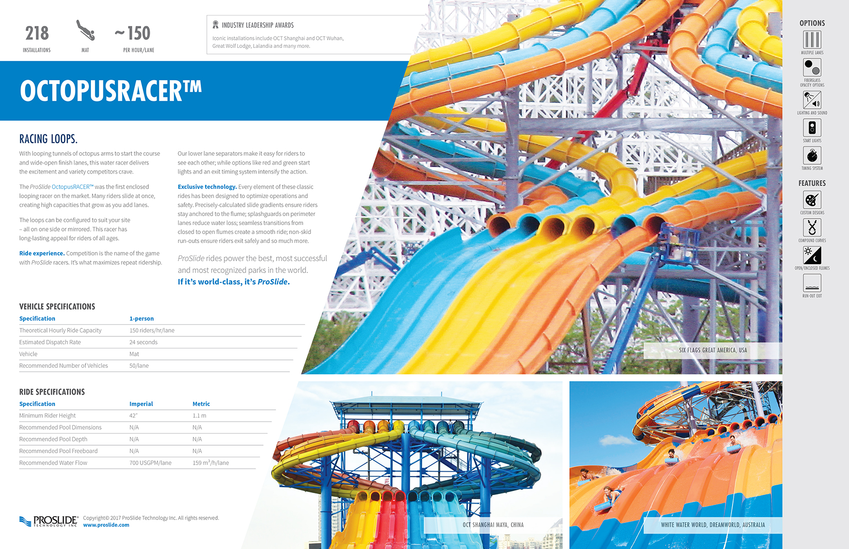 OctopusRACER fact sheet