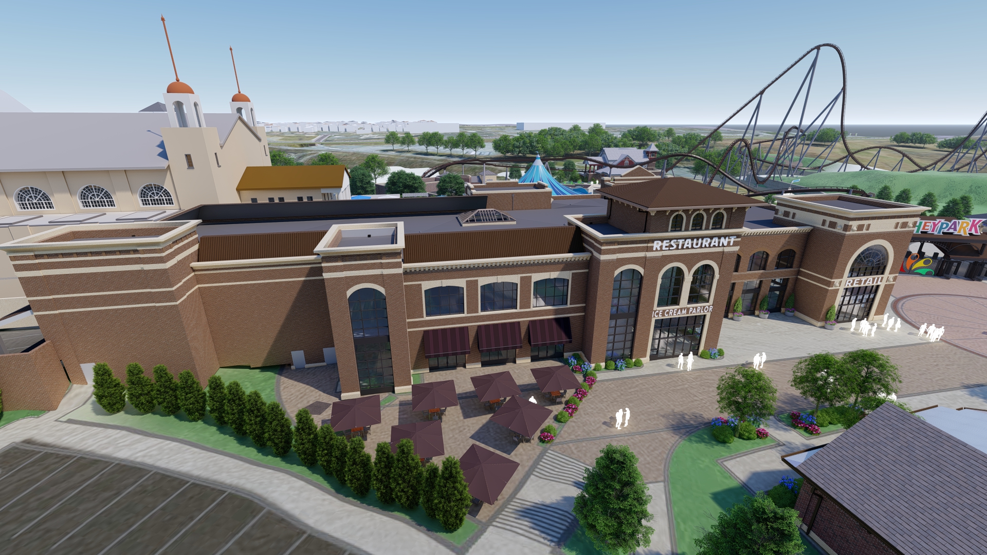 Chocolatetown Restaurant Exterior