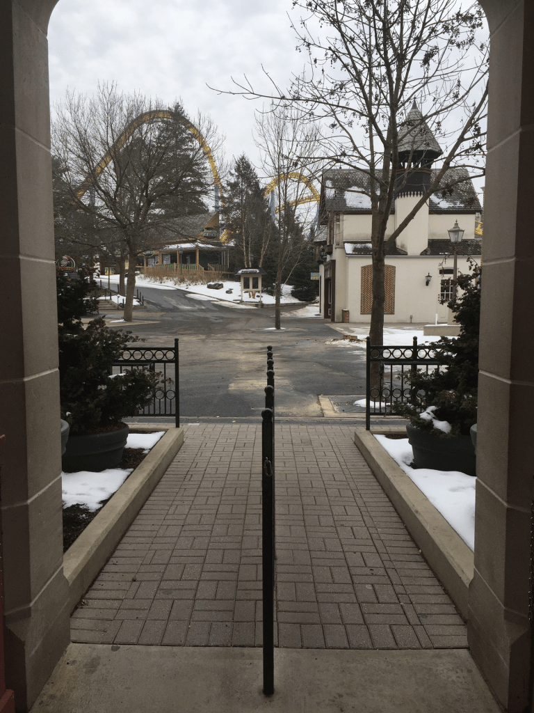 Looking through Tudor Castle