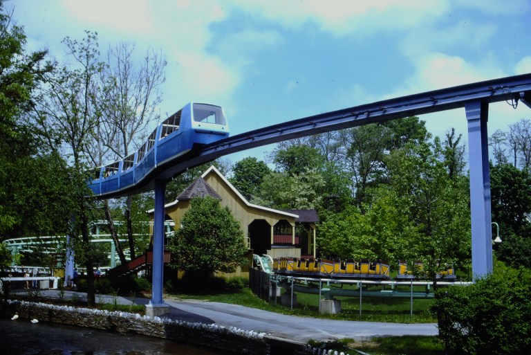 Monorail in 1978.
